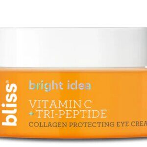 NEW Bliss Bright Idea Brightening Eye Cream with Vitamin C & Tri-Peptides